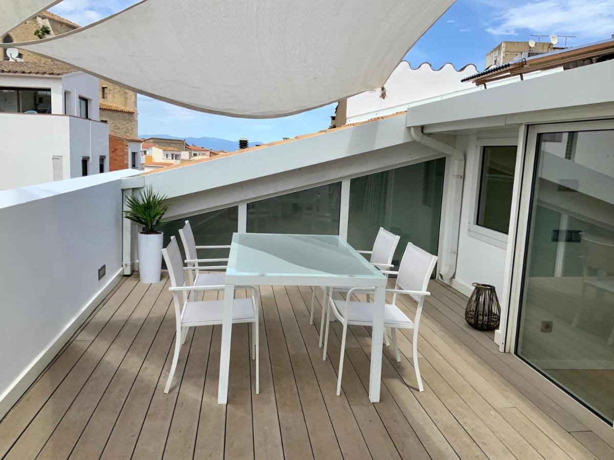 Duplex Can Quim, Terrace Boutique Apartment L' Escala Zewnętrze zdjęcie